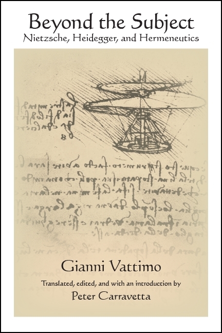 Beyond the Subject - Gianni Vattimo