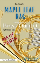 Maple Leaf Rag - Brass Quintet - Parts - Scott Joplin, Francesco LEONE