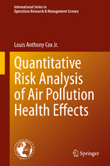 Quantitative Risk Analysis of Air Pollution Health Effects - Louis Anthony Cox Jr.