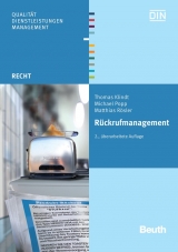 Rückrufmanagement - Klindt, Thomas; Popp, Michael; Rösler, Matthias