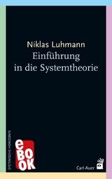 Einführung in die Systemtheorie -  Niklas Luhmann