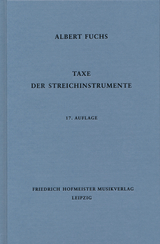 Taxe der Streichinstrumente - Fuchs, Albert