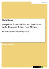 Analysis of Terminal Value and Beta Factor in the Discounted Cash Flow Method - Marie Happe