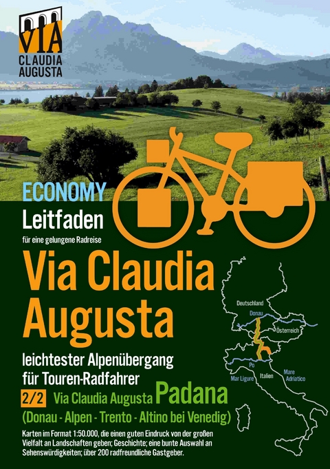 Rad-Route Via Claudia Augusta 2/2 &quot;Padana&quot; Economy -  Christoph Tschaikner