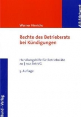 Rechte des Betriebsrats bei Kündigungen - Werner Hinrichs