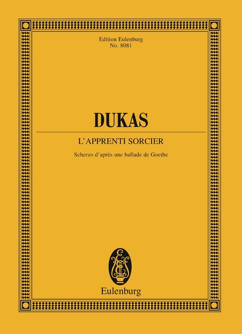 The Sorcerer's Apprentice - Paul Dukas