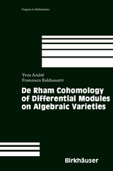 De Rham Cohomology of Differential Modules on Algebraic Varieties - Yves André, Francesco Baldassarri