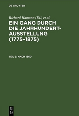 Nach 1860 - 