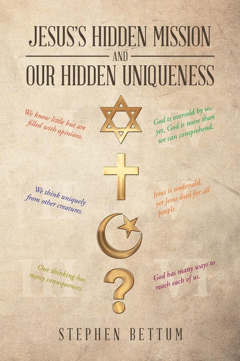 Jesus's Hidden Mission and Our Hidden Uniqueness -  Stephen Bettum