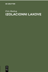 Izolacionni lakove - Fritz Raskop