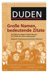 Duden - Große Namen, bedeutende Zitate - 