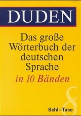 Duden - Das grosse Wörterbuch der deutschen Sprache / Duden - Das große Wörterbuch der deutschen Sprache in zehn Bänden - Band 8 - Wissenschaftlicher Rat der Dudenredaktion, Wissenschaftlicher