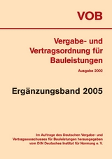 VOB Vergabe- und Vertragsordnung für Bauleistungen - 