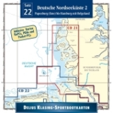 Delius Klasing Sportbootkarten CD-ROM / Deutsche Nordseeküste 2 - 