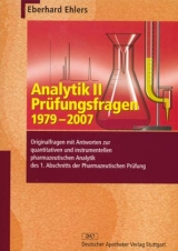 Analytik II - Prüfungsfragen 1979-2007 - Ehlers, Eberhard