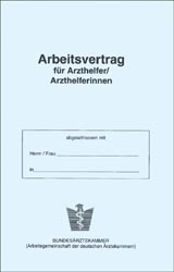 Arbeitsvertrag für Arzthelfer/Arzthelferinnen