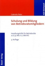 Schulung und Bildung von Betriebsratsmitgliedern - Gabriele Peter