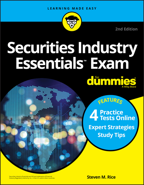 Securities Industry Essentials Exam For Dummies with Online Practice Tests -  Steven M. Rice