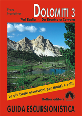 Guida Escursionistica / Dolomiti / Dolomiti 3 (Dolomiten 3 - italienische Ausgabe) - Franz Hauleitner