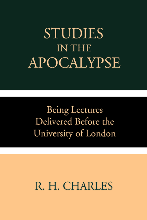 Studies in the Apocalypse - R. H. Charles