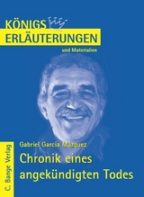 Chronik eines angekündigten Todes von Gabriel García Márquez. - Gabriel García Márquez