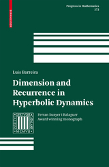 Dimension and Recurrence in Hyperbolic Dynamics - Luis Barreira