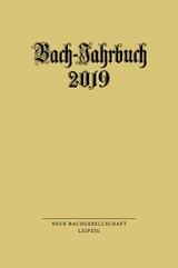 Bach-Jahrbuch 2019 - 