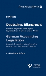 Deutsches Bilanzrecht /German Accounting Legislation - Fey, Gerd; Fladt, Guido; Brooks, Jermyn P; Mertin, Dietz