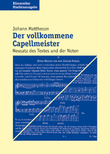 Der vollkommene Capellmeister - Johann Mattheson