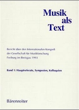 Musik als Text / Musik als Text - Luciano Berio, Karlheinz Stierle, Harold Powers