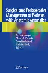 Surgical and Perioperative Management of Patients with Anatomic Anomalies - 
