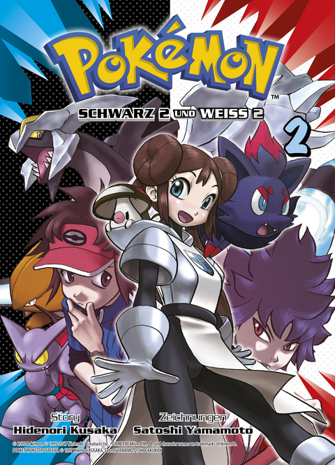 Pokémon - Schwarz 2 und Weiss 2, Band 2 - Hidenori Kusaka