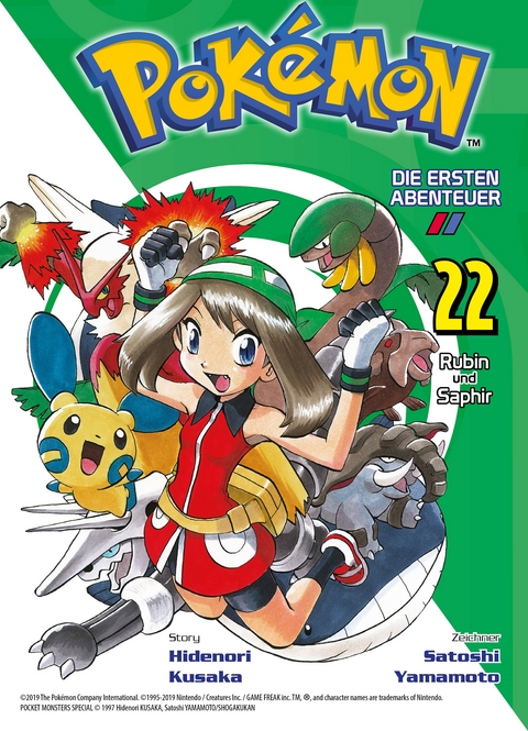 Pokémon - Die ersten Abenteuer: Rubin und Saphir, Band 22 - Hidenori Kusaka