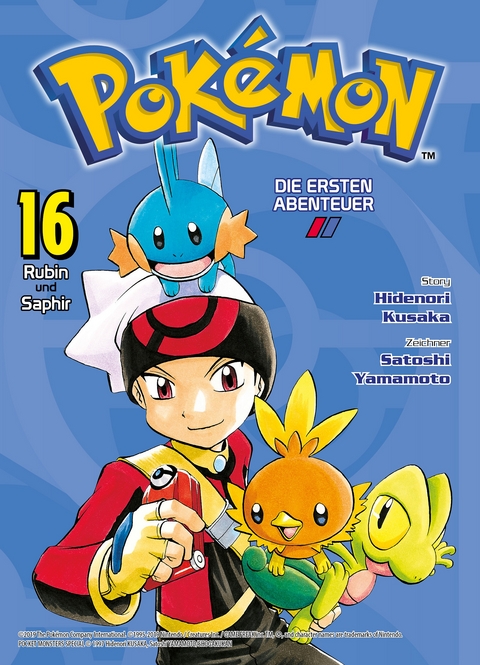 Pokémon - Die ersten Abenteuer: Rubin und Saphir, Band 16 - Hidenori Kusaka