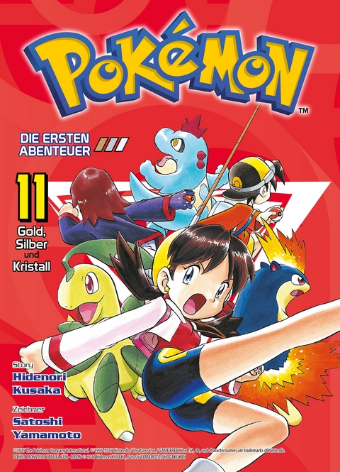 Pokémon - Die ersten Abenteuer: Gold, Silber und Kristall, Band 11 - Hidenori Kusaka
