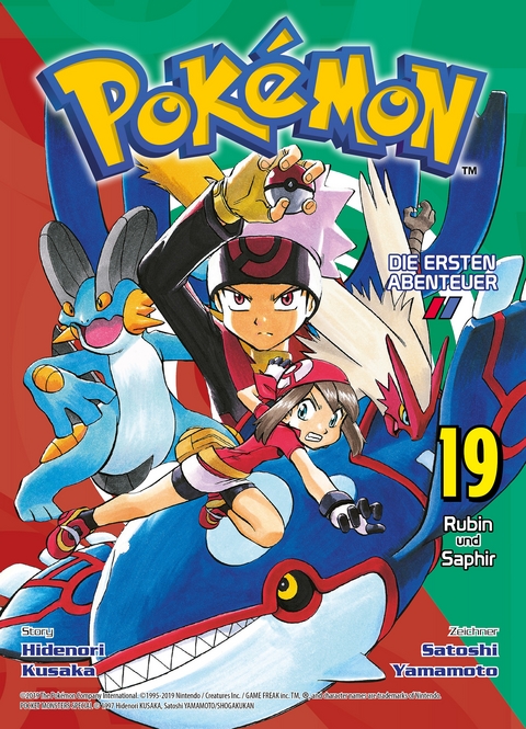 Pokémon - Die ersten Abenteuer: Rubin und Saphir, Band 19 - Hidenori Kusaka