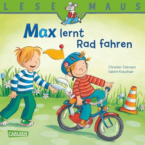 LESEMAUS: Max lernt Rad fahren -  Christian Tielmann