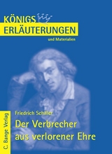 Der Verbrecher aus verlorener Ehre von Friedrich Schiller. - Friedrich Schiller