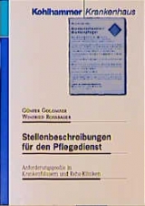 Stellenbeschreibungen Fur Den Pflegedienst - Gunter Golombek, Winfried Rossbauer