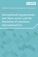 International organisations, non-State actors, and the formation of customary international law - 