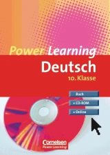 Power Learning. Deutsch / 10. Schuljahr - Übungsbuch mit Lösungsheft, CD-ROM und Online-Angebot - Peter Kohrs