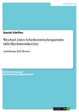Wechsel eines Scheibenwischergummis (Kfz-Mechatroniker/in) - Daniel Steffen