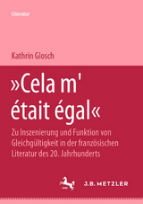 "Cela m'était égal" - Kathrin Glosch