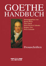 Goethe-Handbuch - Gernot Böhme