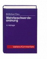 Wehrbeschwerdeordnung - Hans V Böttcher, Klaus Dau