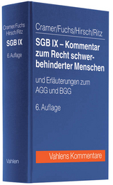 SGB IX - Kommentar zum Recht schwerbehinderter Menschen - Karl Jung, Horst Cramer, Harry Fuchs, Stephan Hirsch, Hans-Günther Ritz