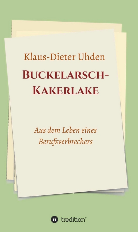 Buckelarsch-Kakerlake - Klaus-Dieter Uhden