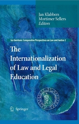 Internationalization of Law and Legal Education - 