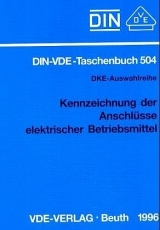 Kennzeichnung der Anschlüsse elektrischer Betriebsmittel - 