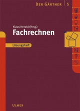 Fachrechnen, Lösungsheft - 